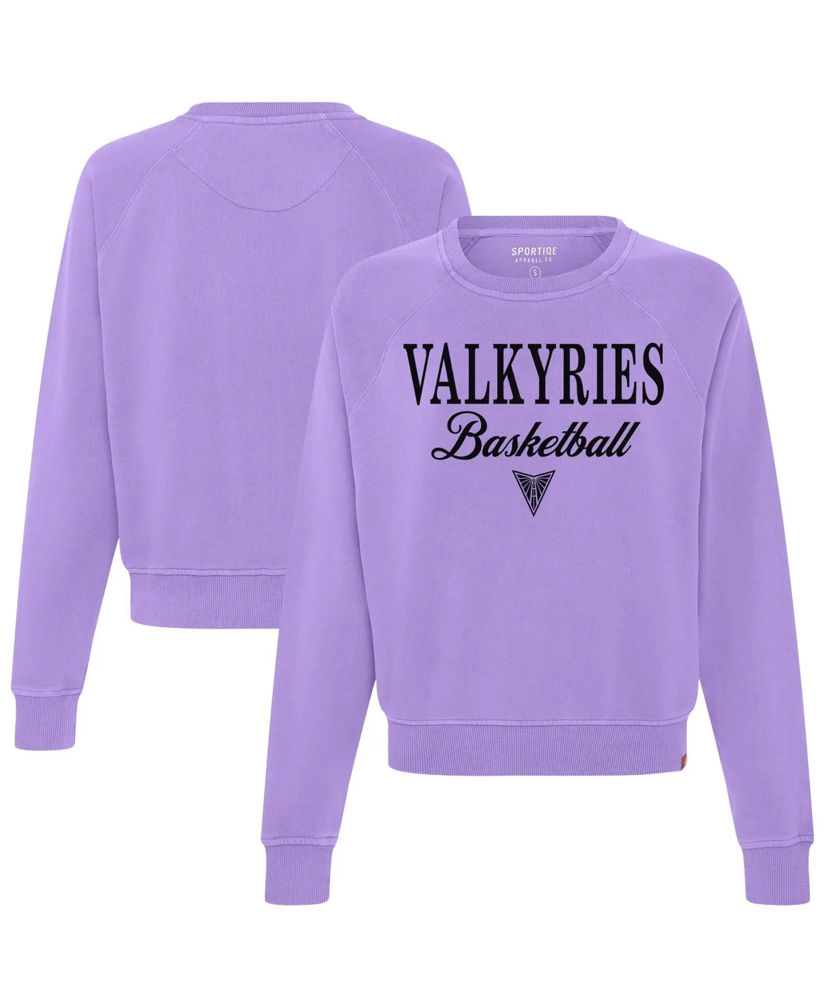 Golden State Valkyries Ashlyn Raglan Graphic Crewneck Sweatshirt by Sportiqe