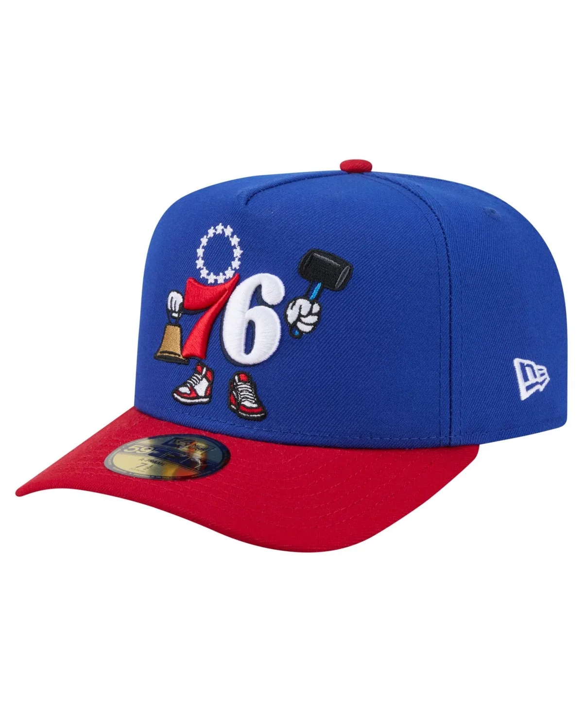 Philadelphia 76ers 59FIFTY A-Frame Fitted Hat by New Era