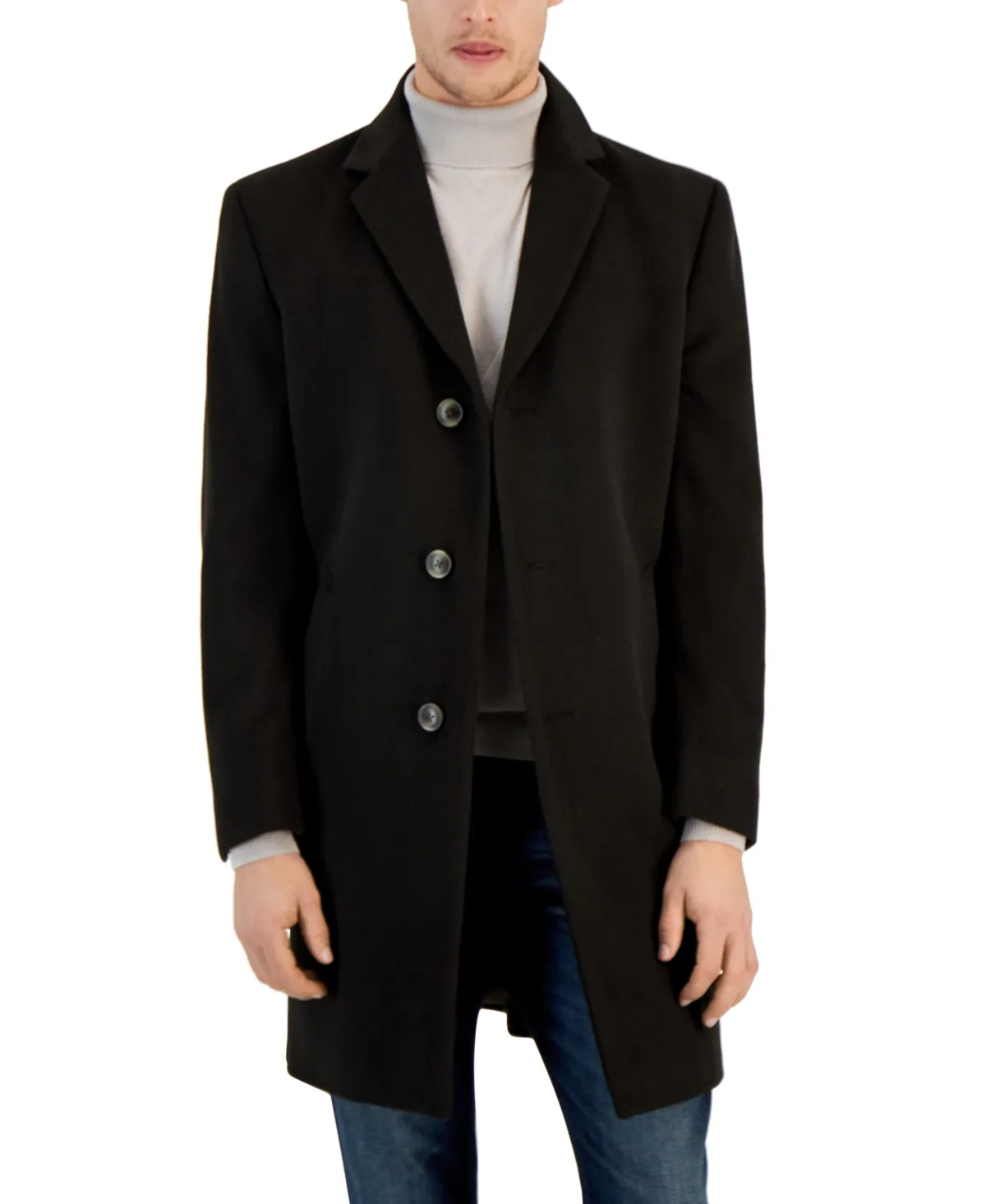 Classic-Fit Camber Wool Overcoat by Nautica