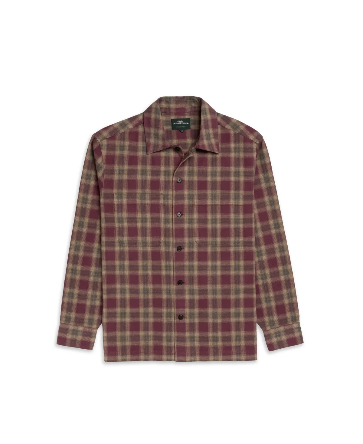 Huntly West Point-Collar Regular-Fit Plaid Overshirt by Rodd & Gunn