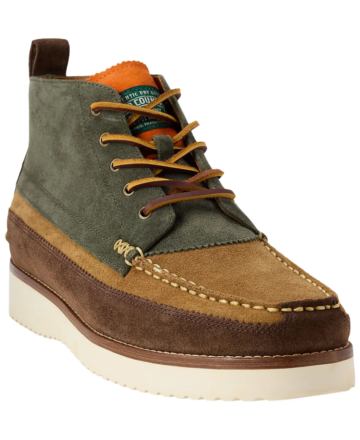 Ranger Suede Moc-Toe Boots by Polo Ralph Lauren