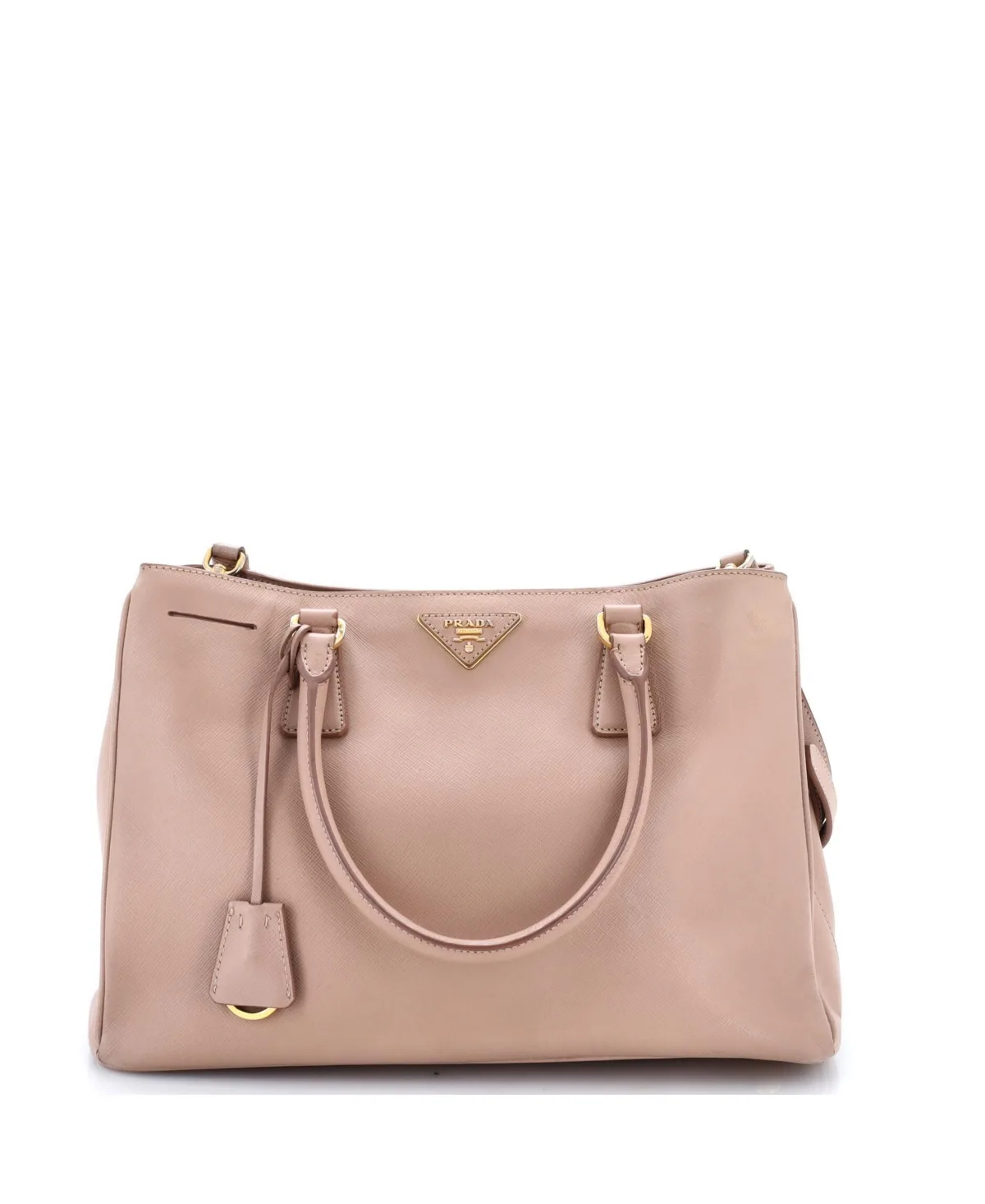 Pre-Owned Prada Medium Gardeners Tote Saffiano Leather by Prada