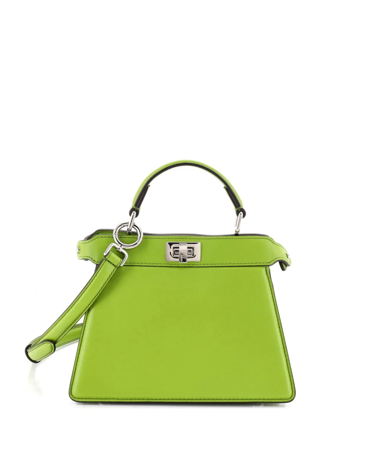 Pre-Owned Fendi Petite Peekaboo ISeeU Bag Leather by FENDI