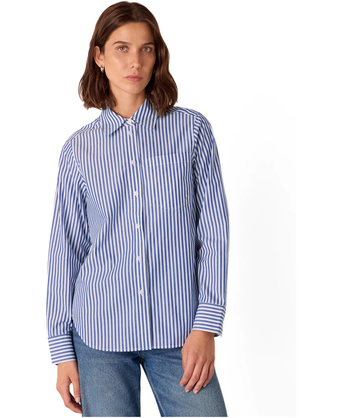 Relaxed Fit Stripe Shirt
