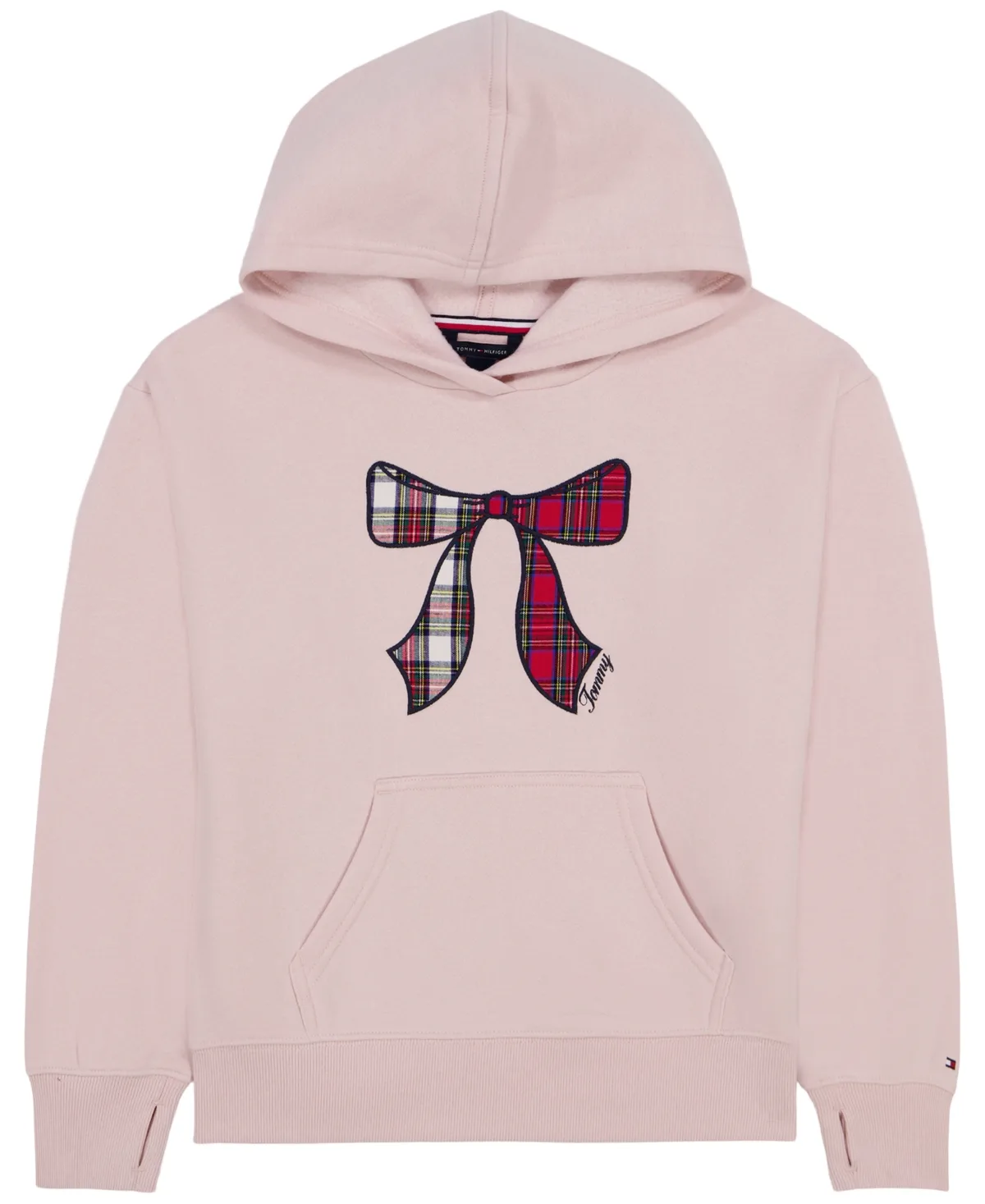 Popover Oversized-Hood Kangaroo-Pocket Hoodie by Tommy Hilfiger