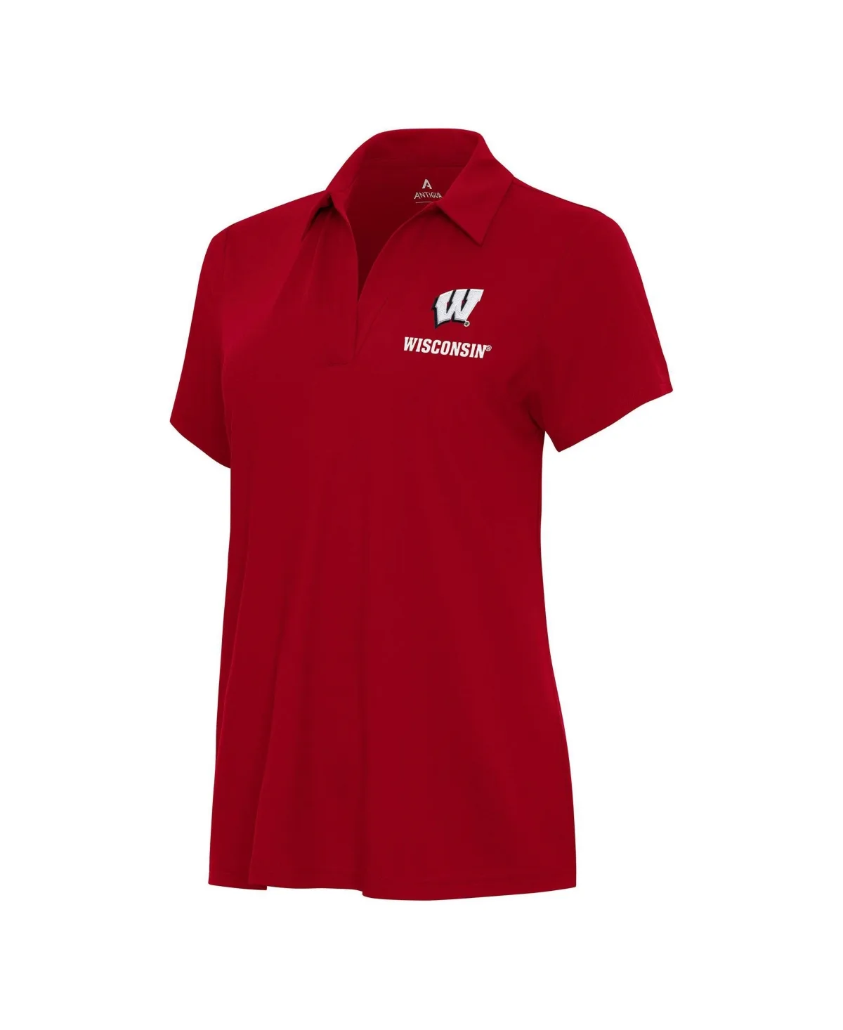Wisconsin Badgers Era Polo Shirt by Antigua