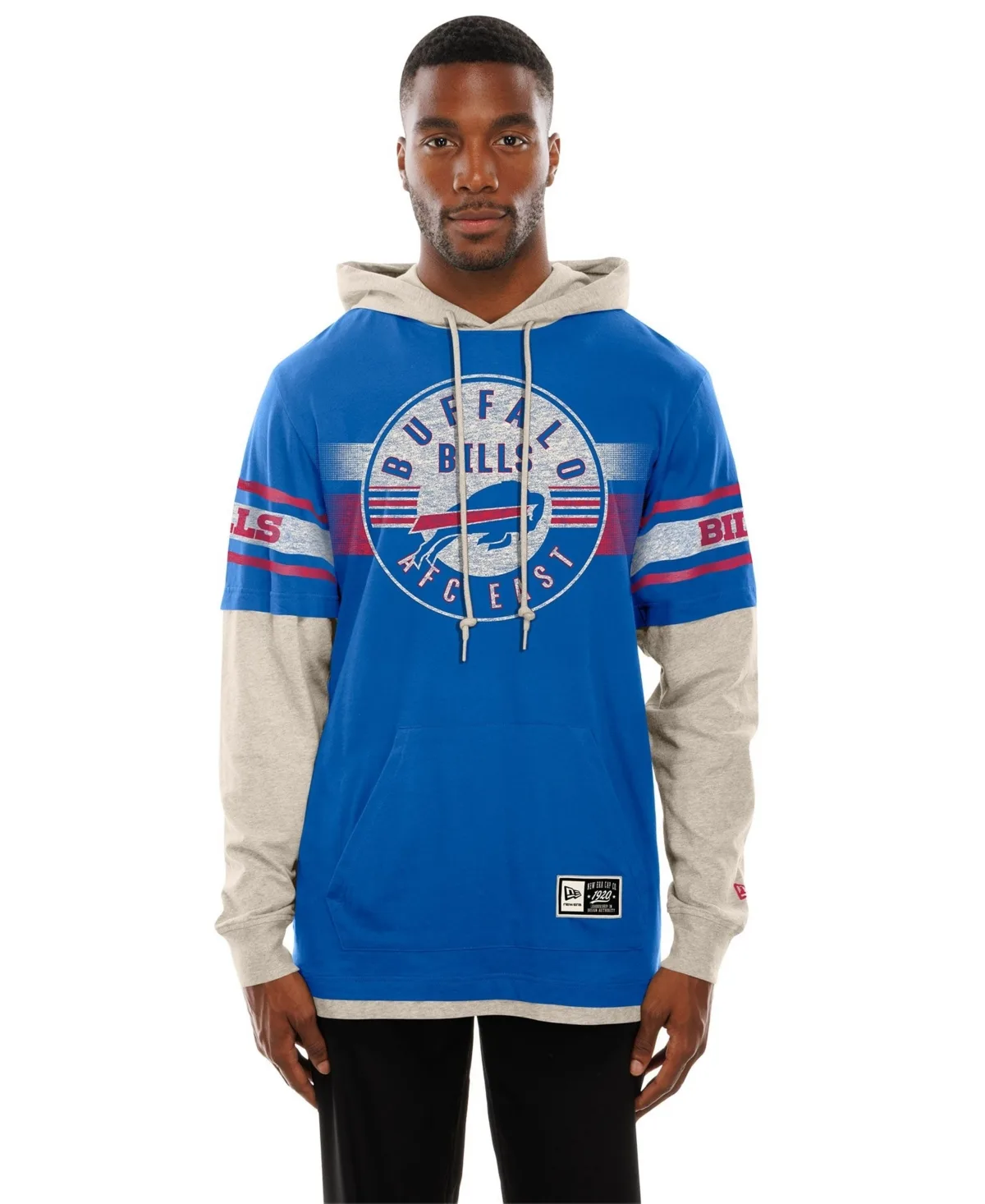 Buffalo Bills Twofer Long-Sleeve Hooded T-Shirt