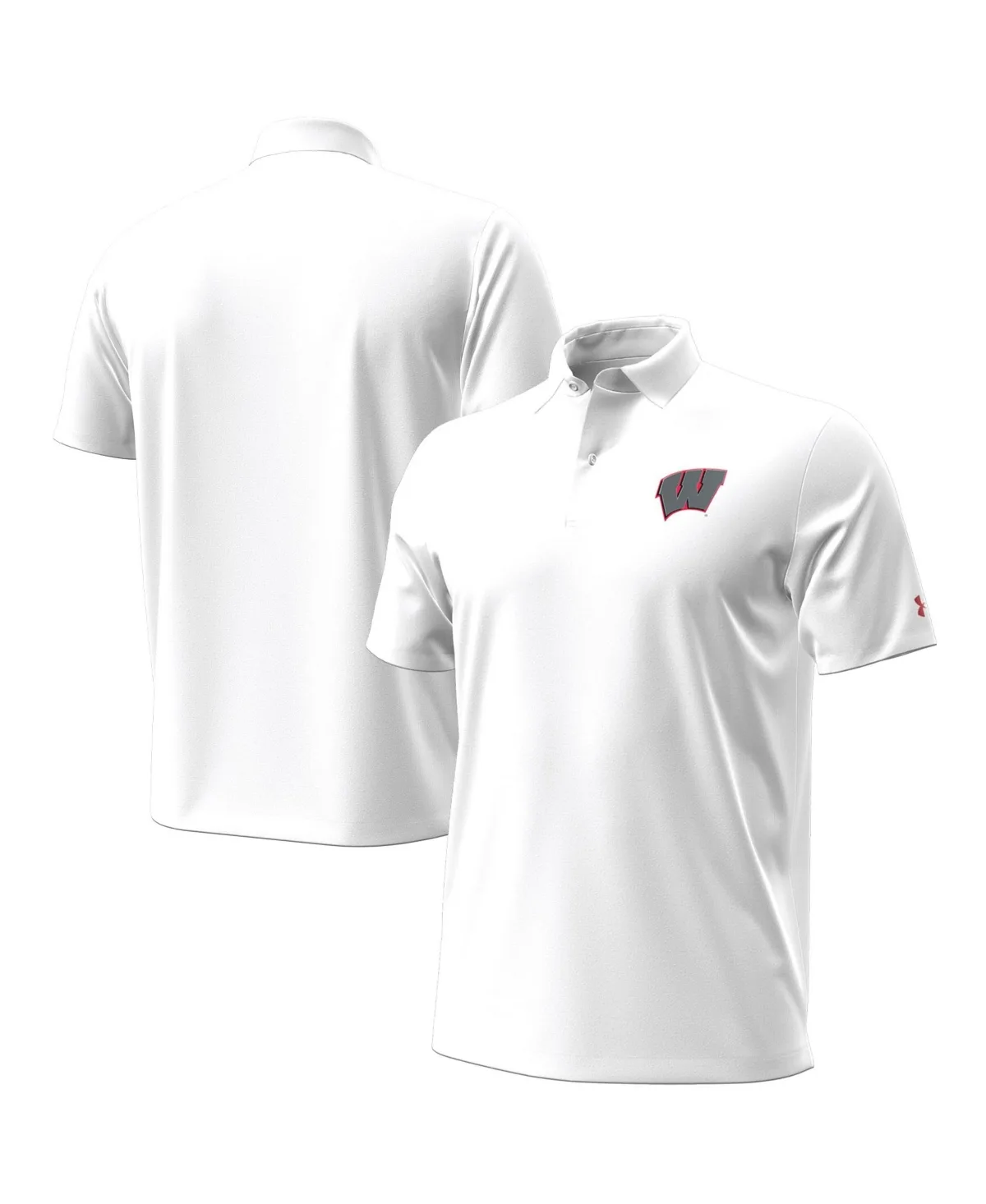 Wisconsin Badgers Lambeau Field Collection Playoff Polo Shirt by Under Armour