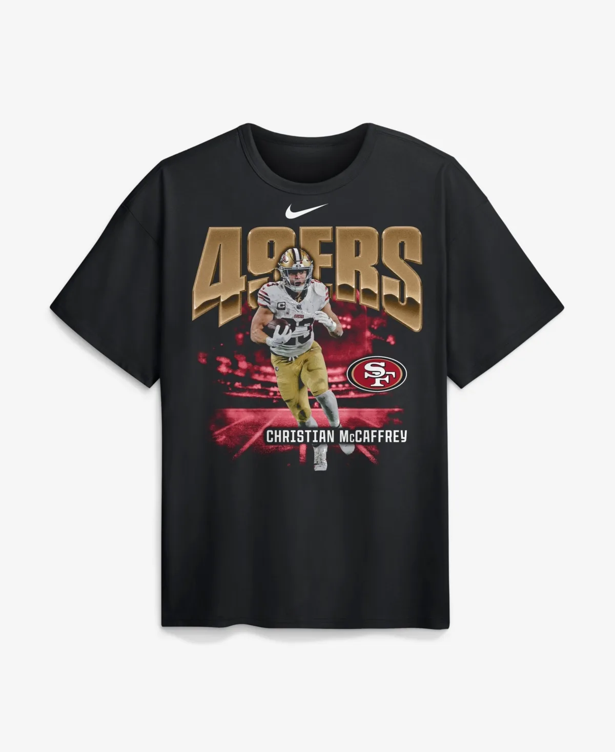 Christian McCaffrey San Francisco 49ers Player Graphic Max90 T-Shirt by Nike