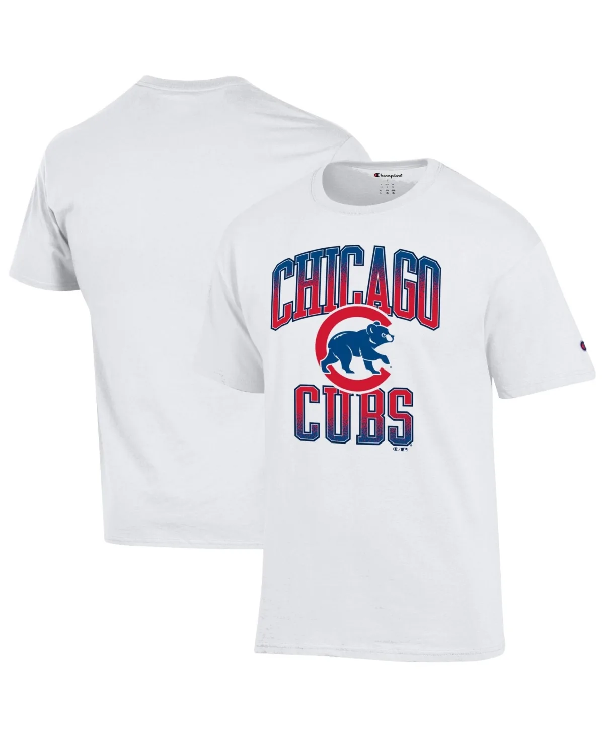 Chicago Cubs Screen-Printed T-Shirt by Champion