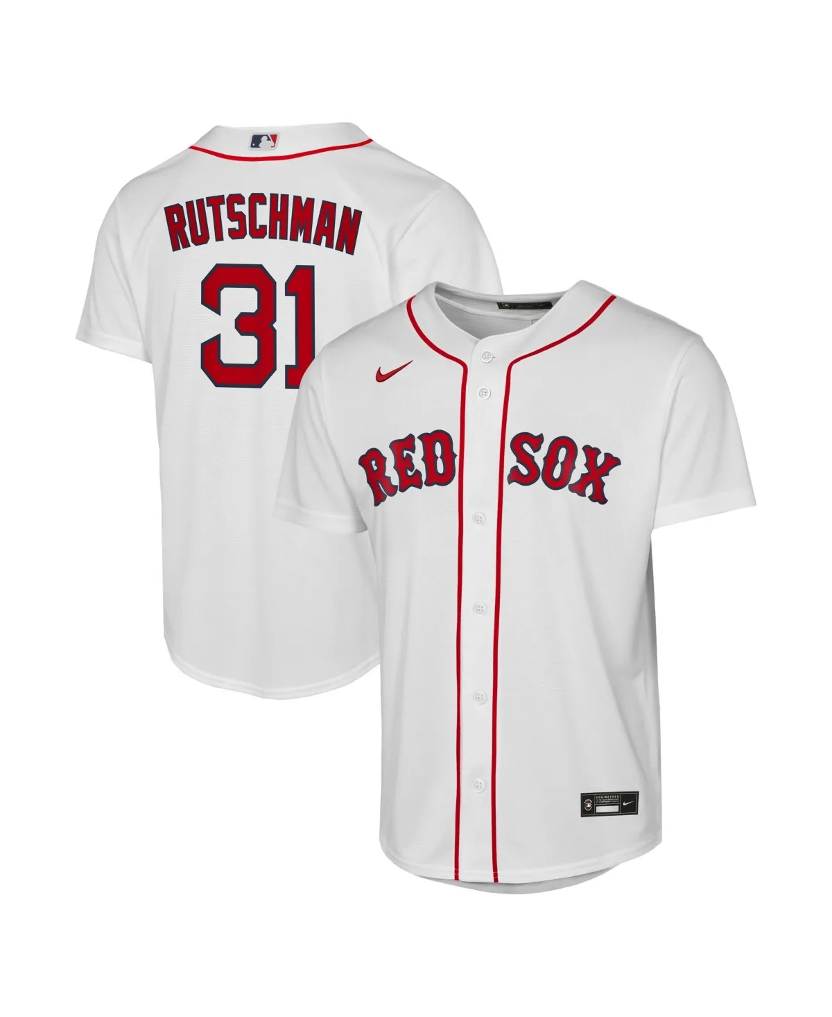 Boston Red Sox Adley Rutschman Replica Short-Sleeve Jersey by Nike