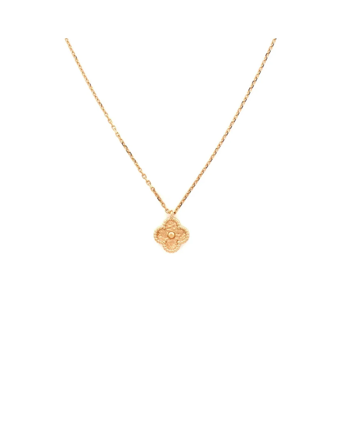 Pre-Owned Van Cleef and Arpels Sweet Alhambra Pendant Necklace by Pre Owned Van Cleef & Arpels