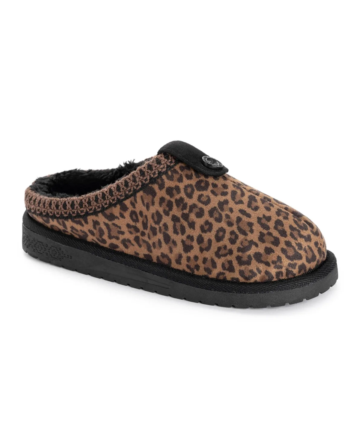 Francie Microsuede Taped Clogs