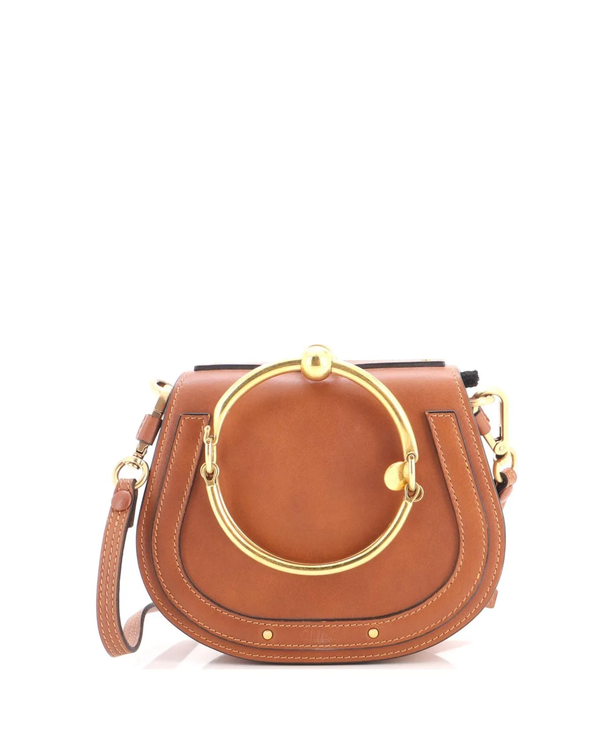Pre-Owned Small Nile Crossbody Bag Leather by Chloé