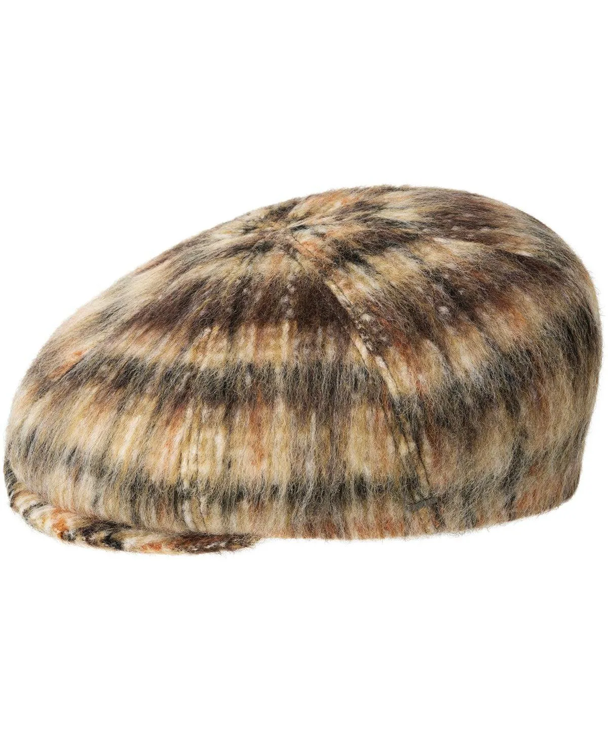 Gael Lined Wool-Poly Blend Newsboy Flat Cap by Bailey 1922