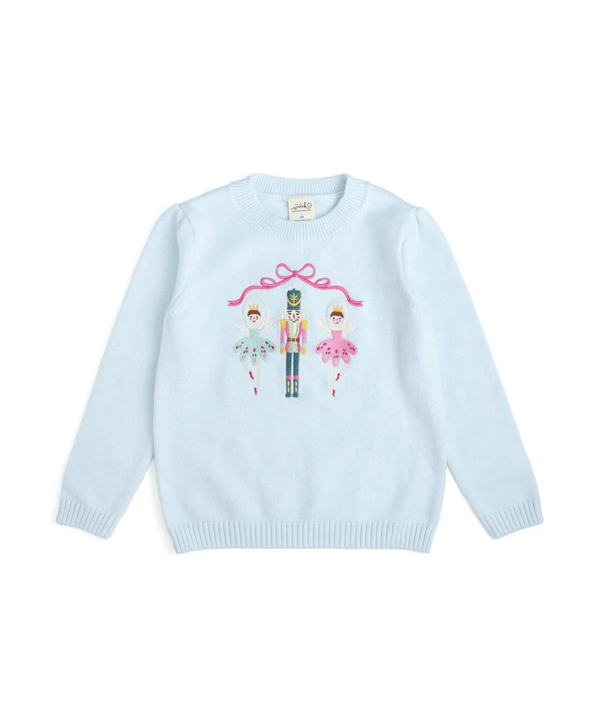 Nutcracker Embroidered Christmas Sweater by Sweet Wink