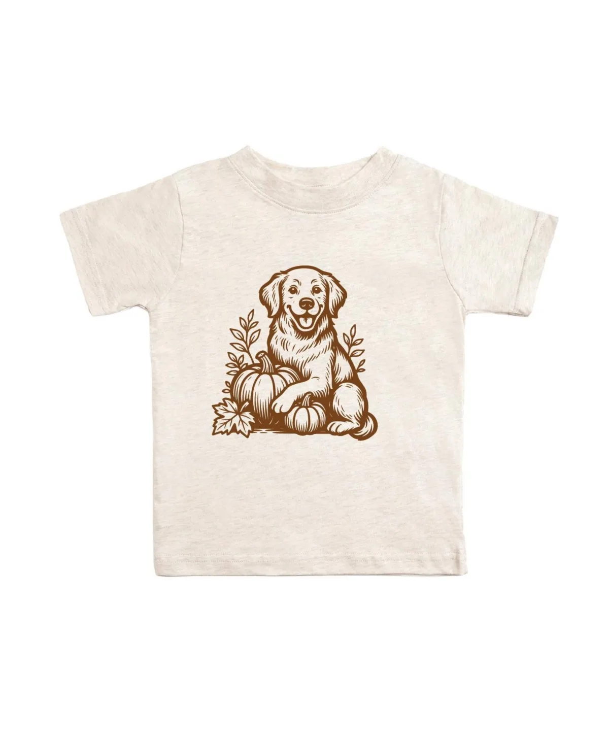 Golden Retriever Harvest Graphic T-Shirt by Sweet Wink