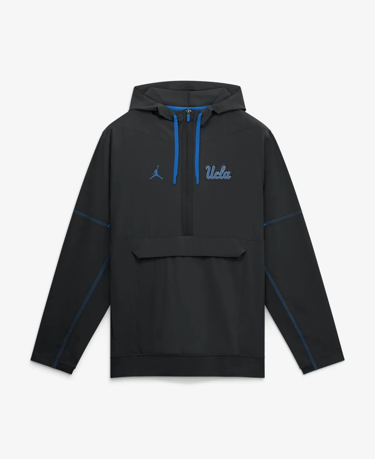 Ucla Bruins 2026 Sideline Anorak Half-Zip Hooded Jacket by Jordan