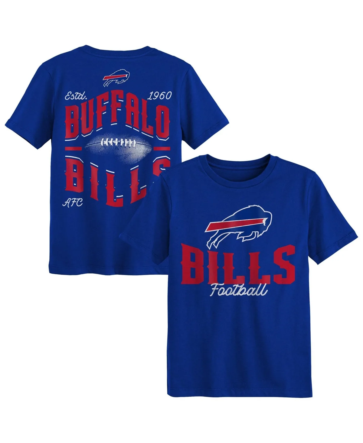 Buffalo Bills Top Pick Distressed Graphic T-Shirt by Outerstuff