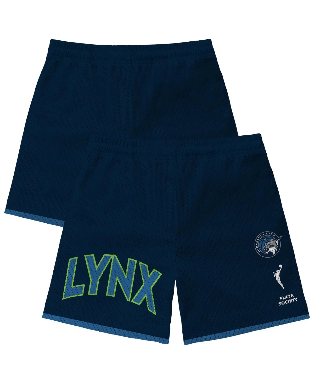 Minnesota Lynx Mesh Sublimated Graphics Shorts, 5.5 Inseam by Playa Society
