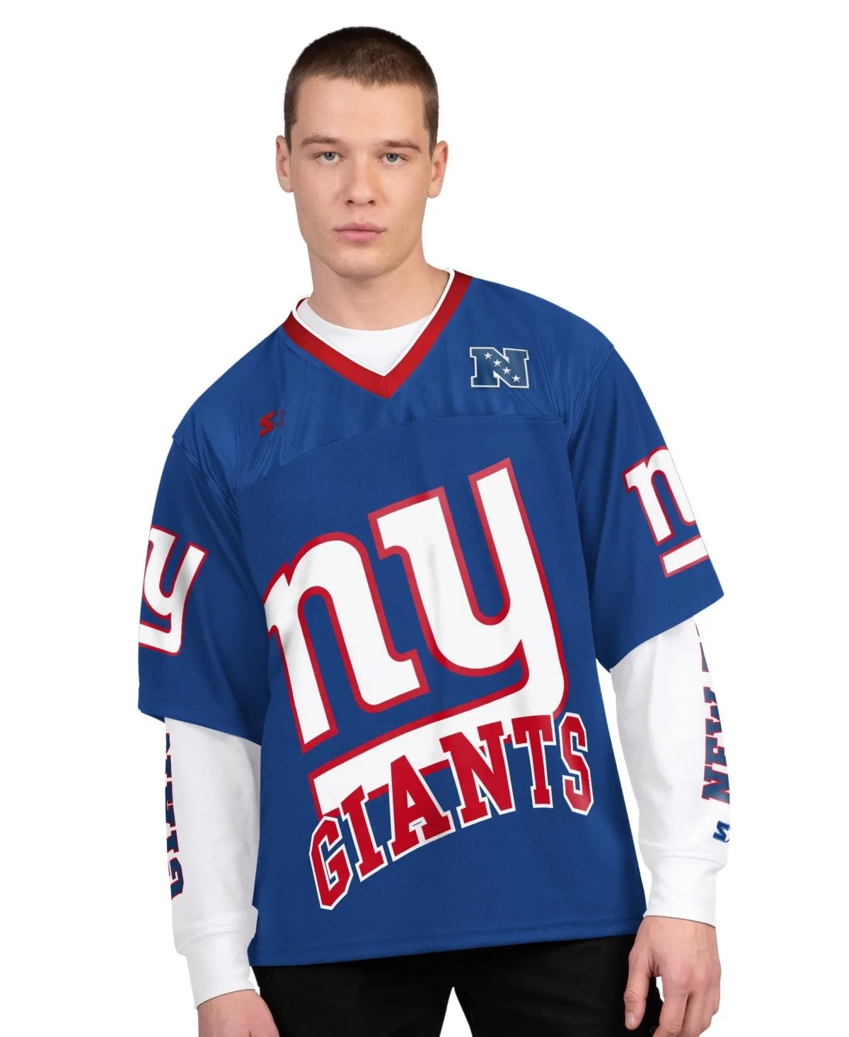 New York Giants Short Sleeve Long Sleeve T-Shirt Combo Pack