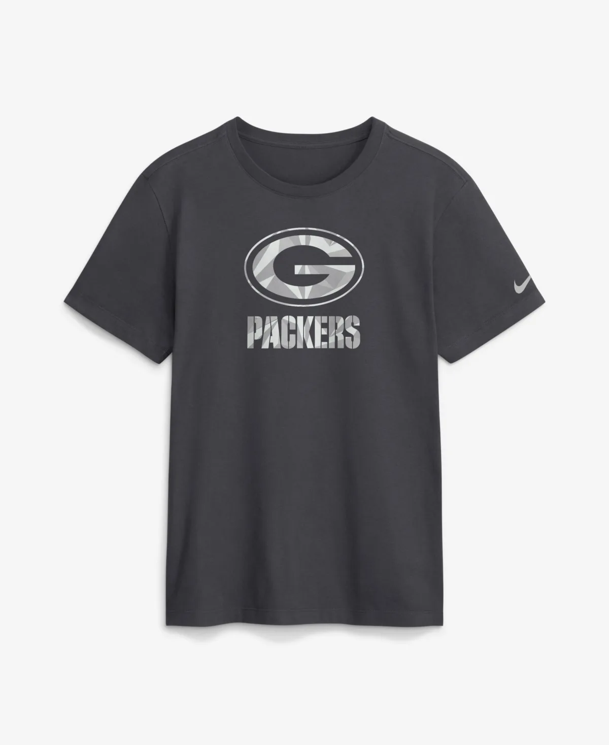 Green Bay Packers Fractal Logo T-Shirt by Nike