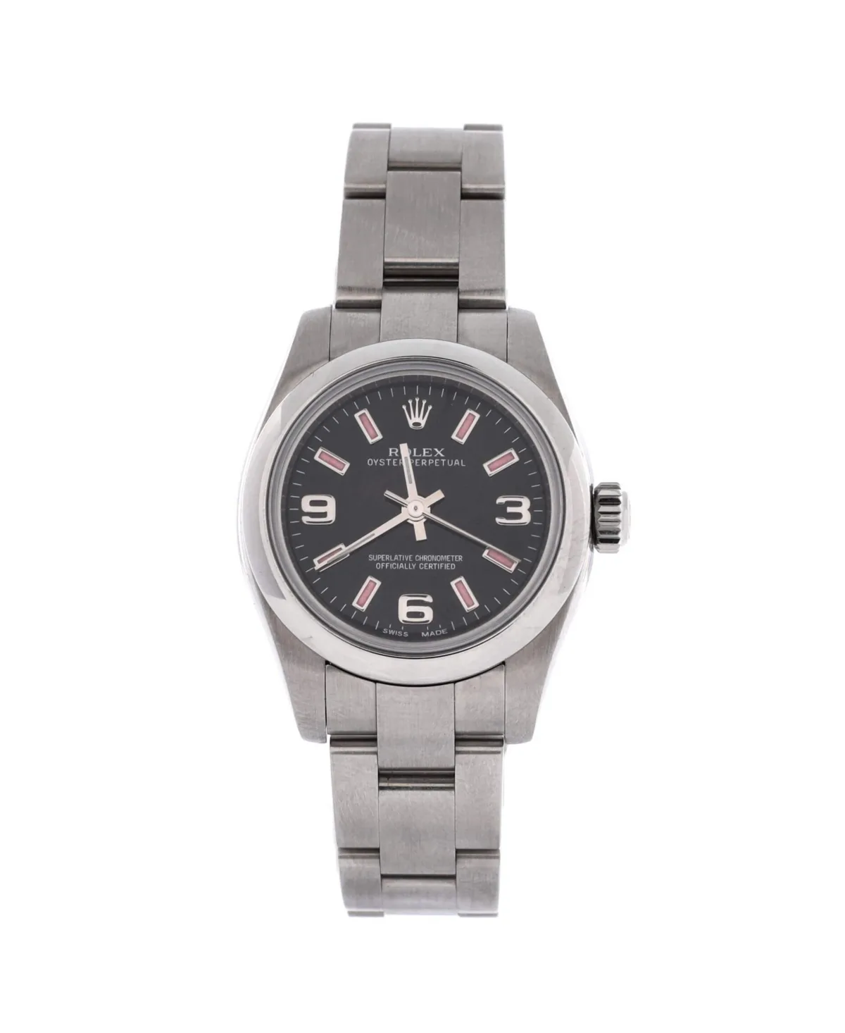 Pre-Owned Rolex Automatic Oyster Perpetual Stainless Steel Watch, 26mm by Pre Owned Rolex