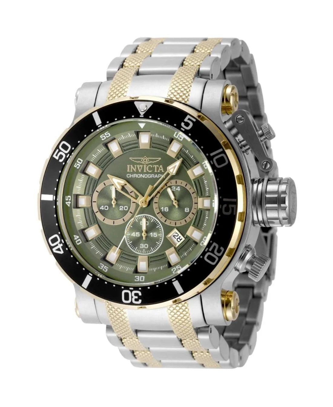 Quartz Coalition Forces Two-Tone Stainless Steel Water-Resistant Watch, 52mm