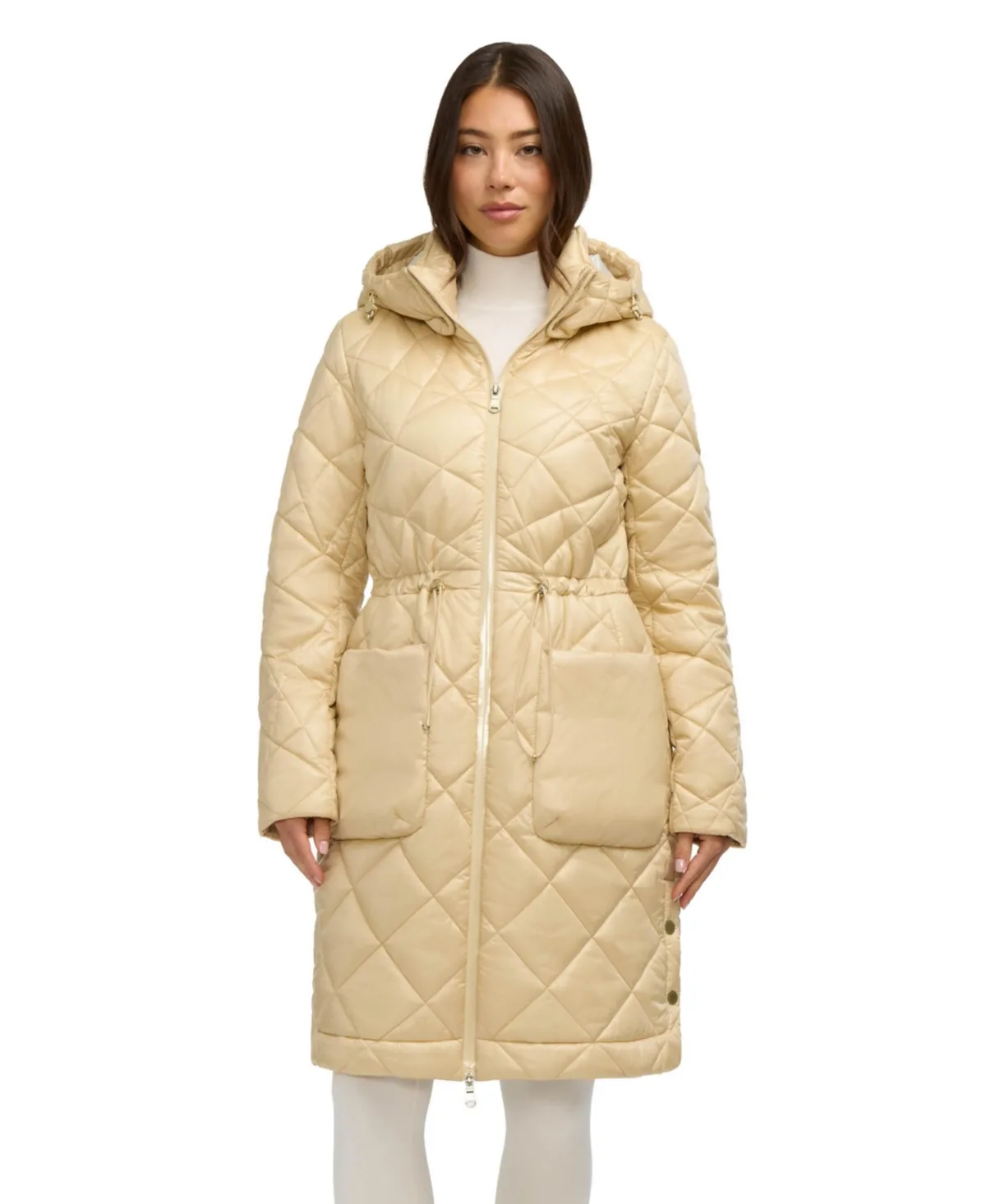 Halina Lightweight Puffer Hooded Jacket