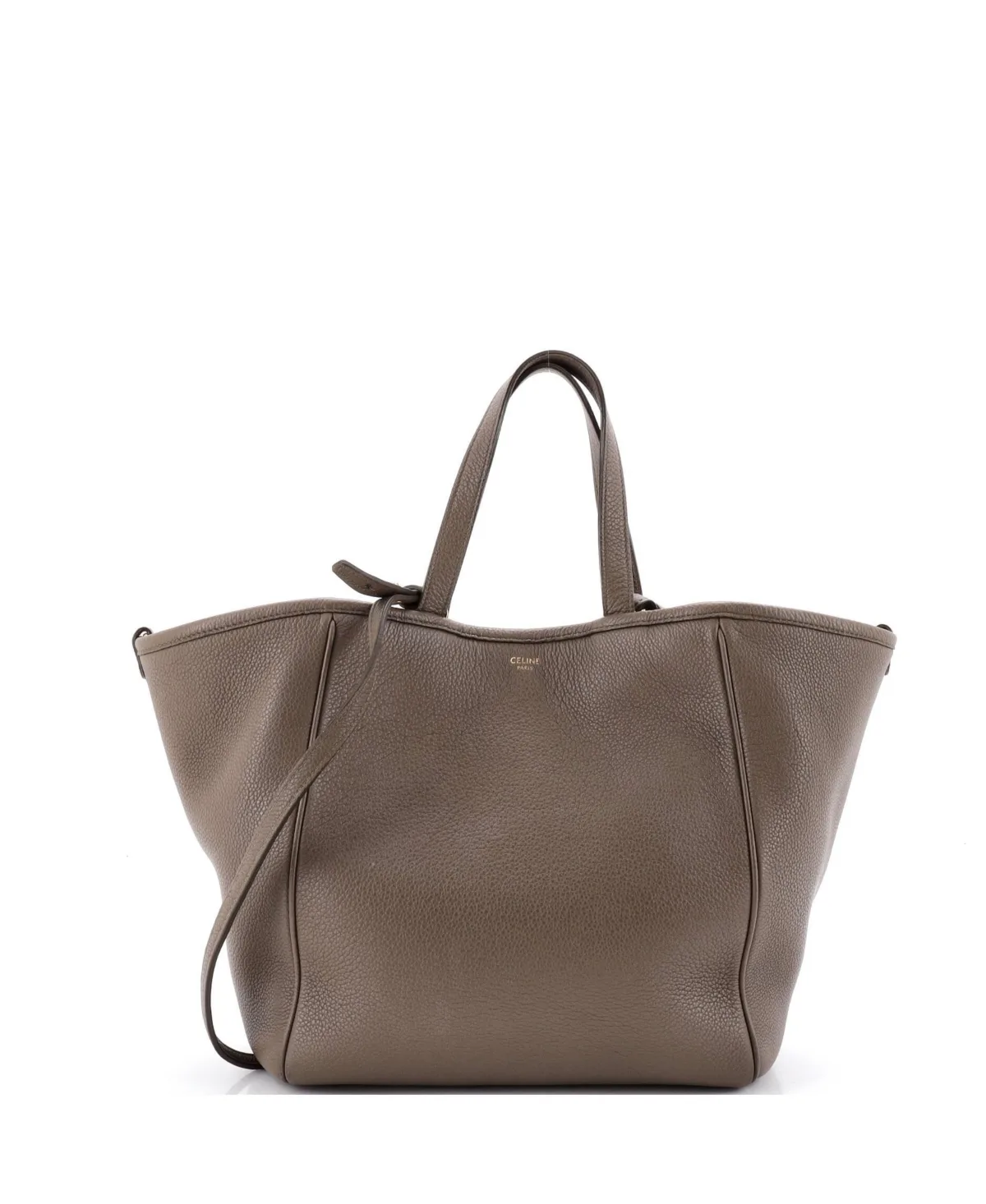 Pre-Owned Celine Small Folded Cabas Leather by Celine
