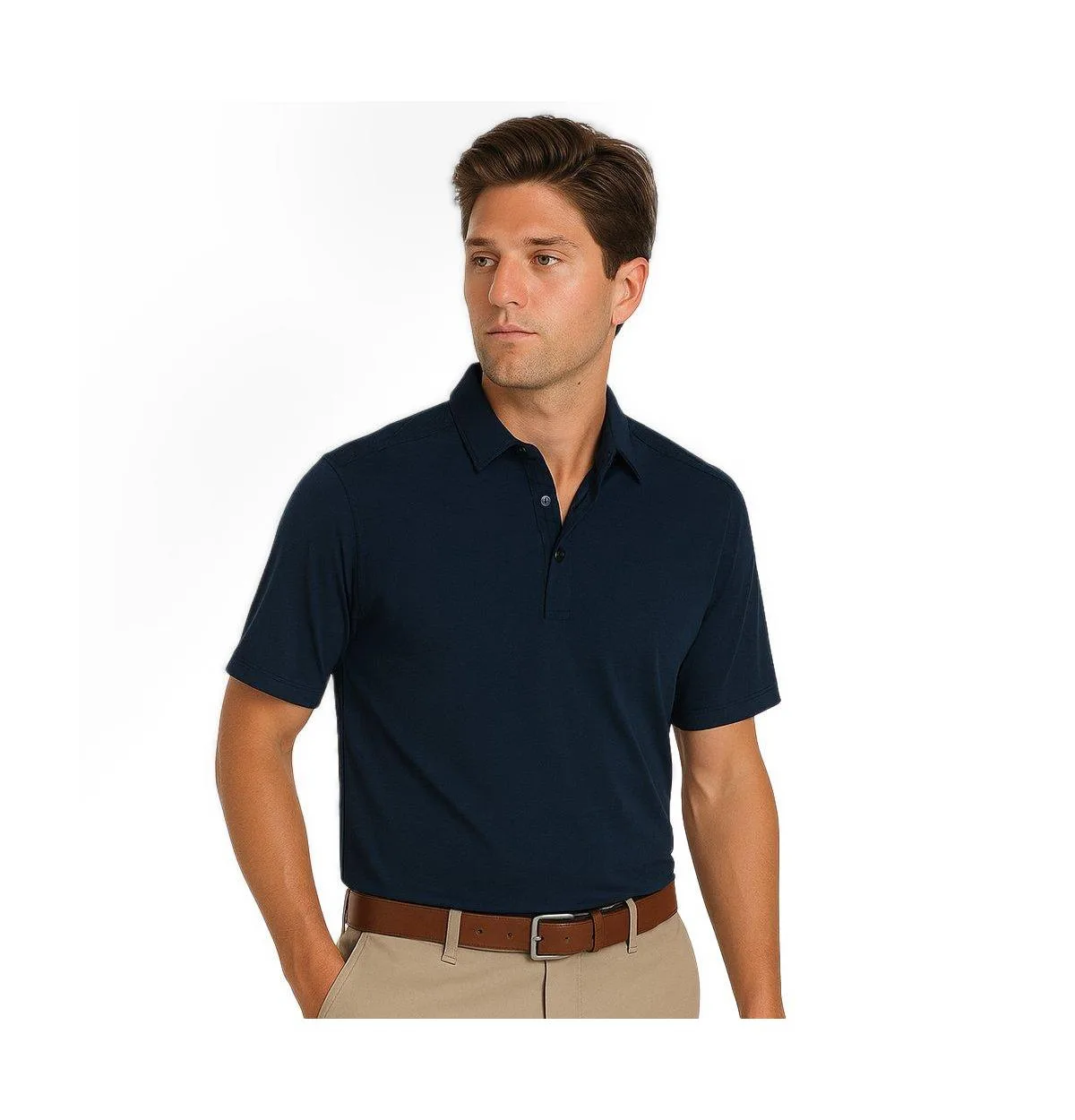 Golf Apparel Sky Weave Polo Shirt