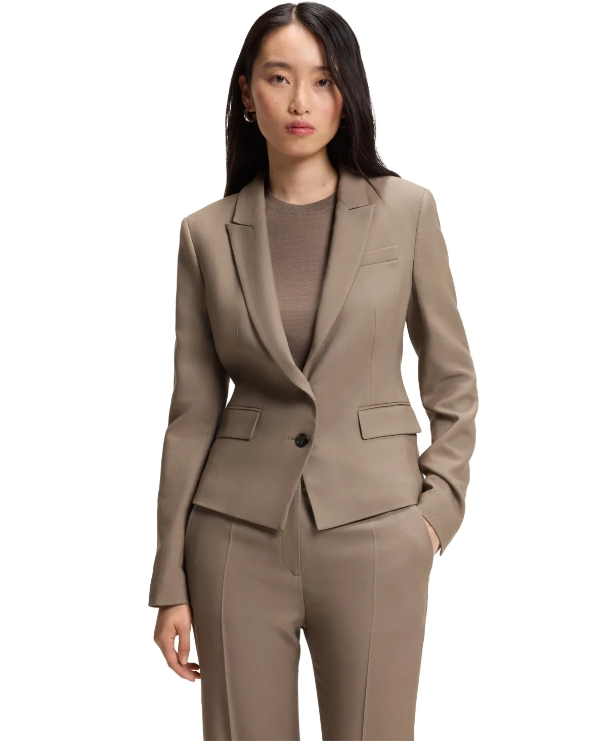Boss by Hugo Boss Slim-Fit Stretch Gabardine Blazer by Hugo Boss