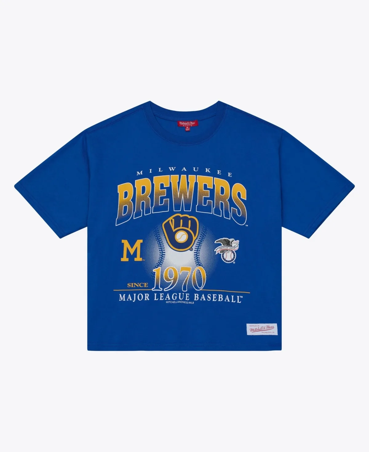 Milwaukee Brewers Cooperstown Graphic T-Shirt by Mitchell & Ness