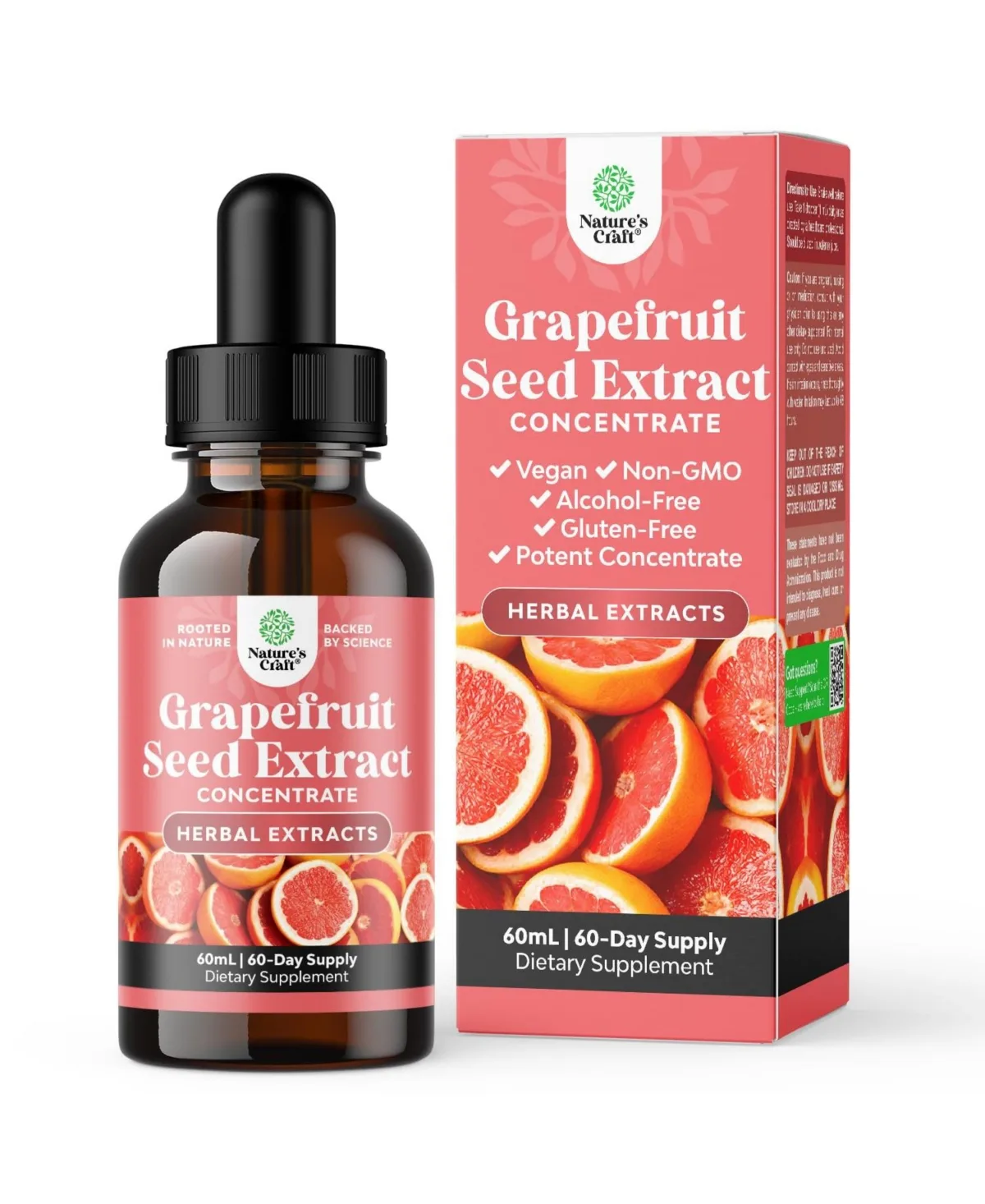 Grapefruit Seed Extract, 60ml by Natures Craft