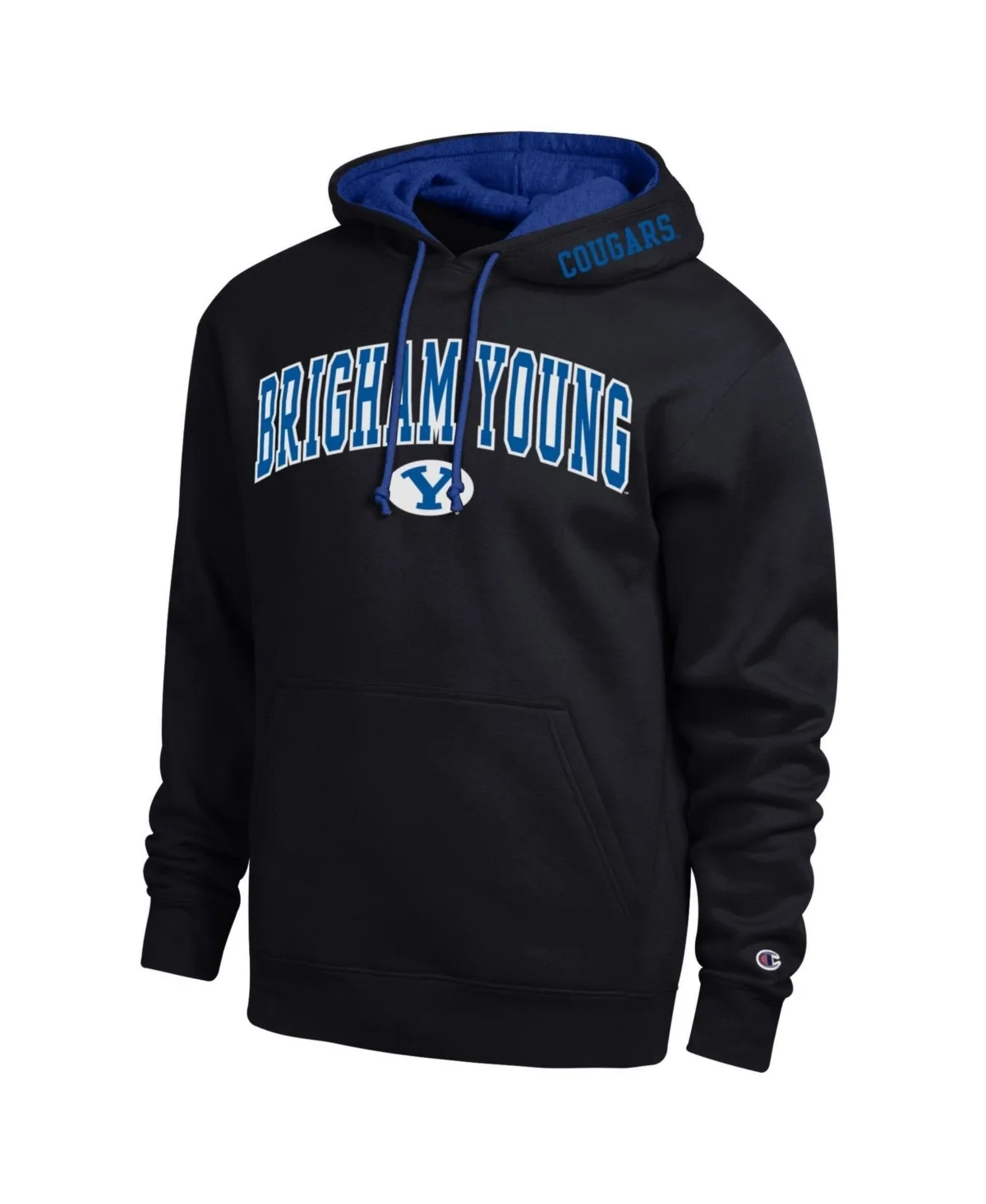 BYU Cougars Arch Tackle Twill Hoodie by Champion