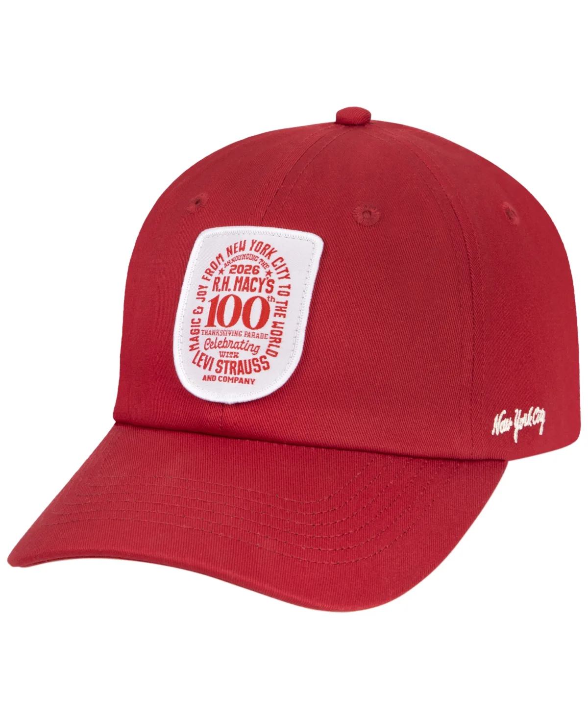 Adjustable Graphic Patch Baseball Cap by Levi's