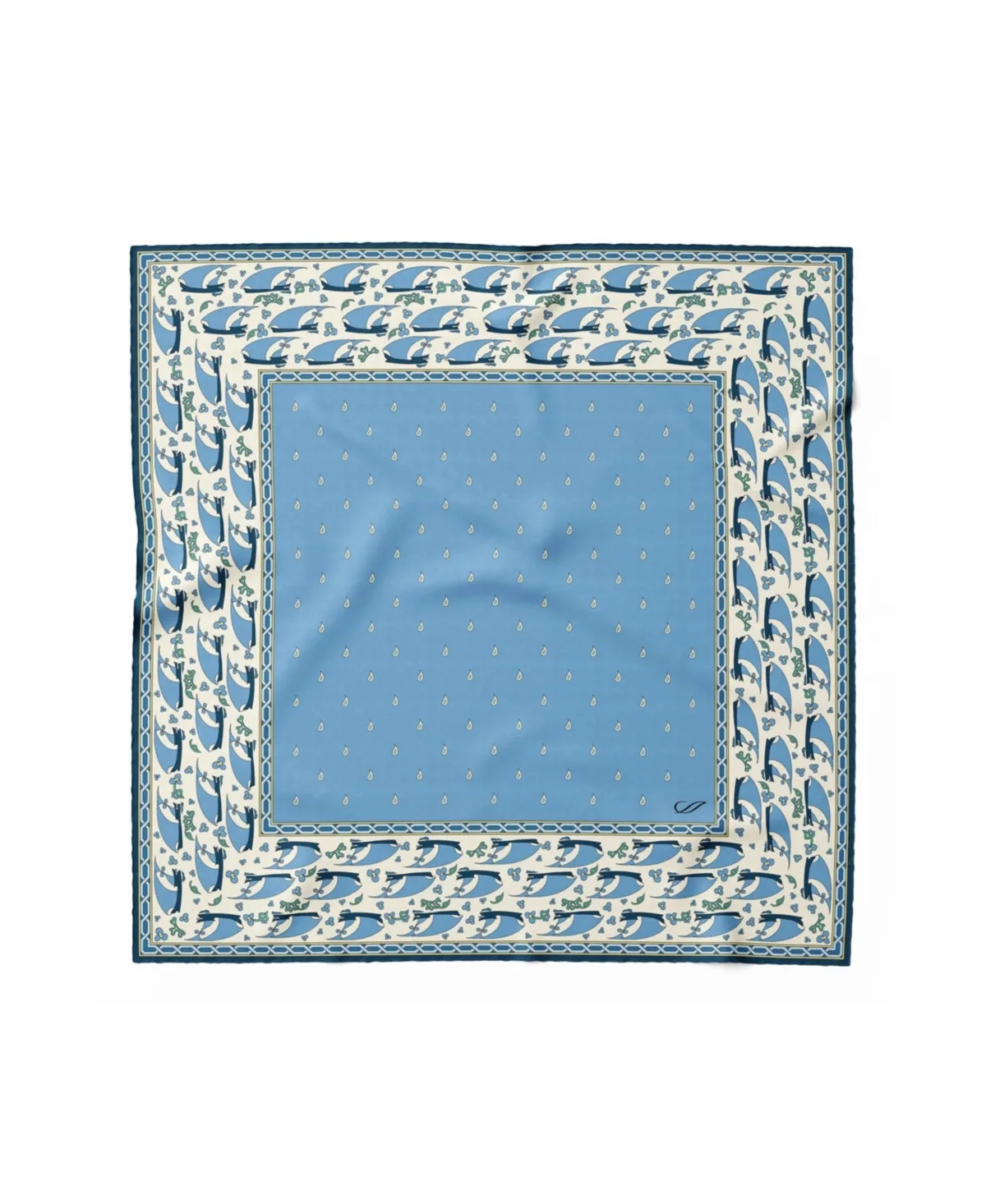 Ostia Silk Pocket Square by Elizabetta
