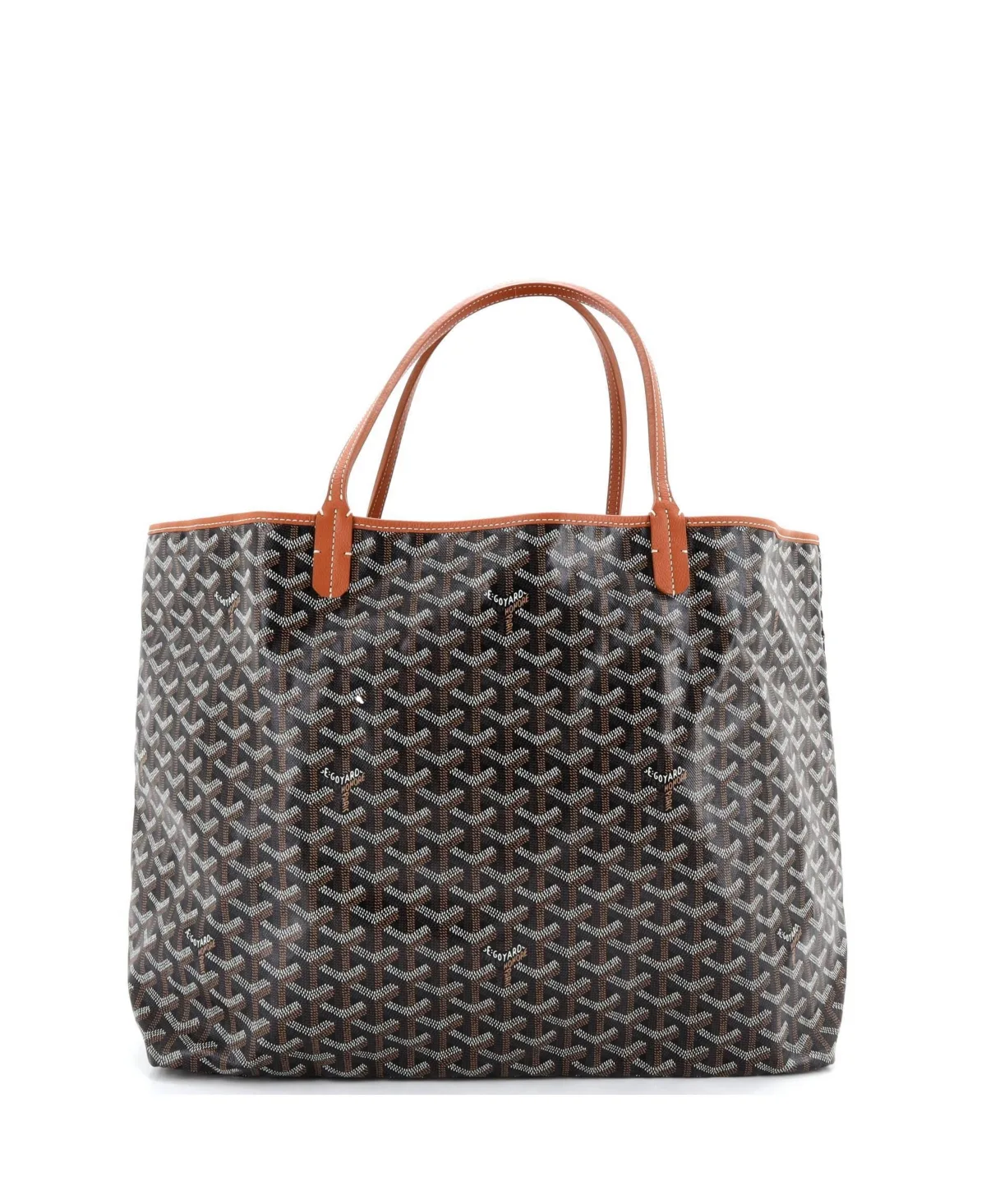 Goyard Saint Louis Large Coated Canvas Tote by Pre Owned Goyard