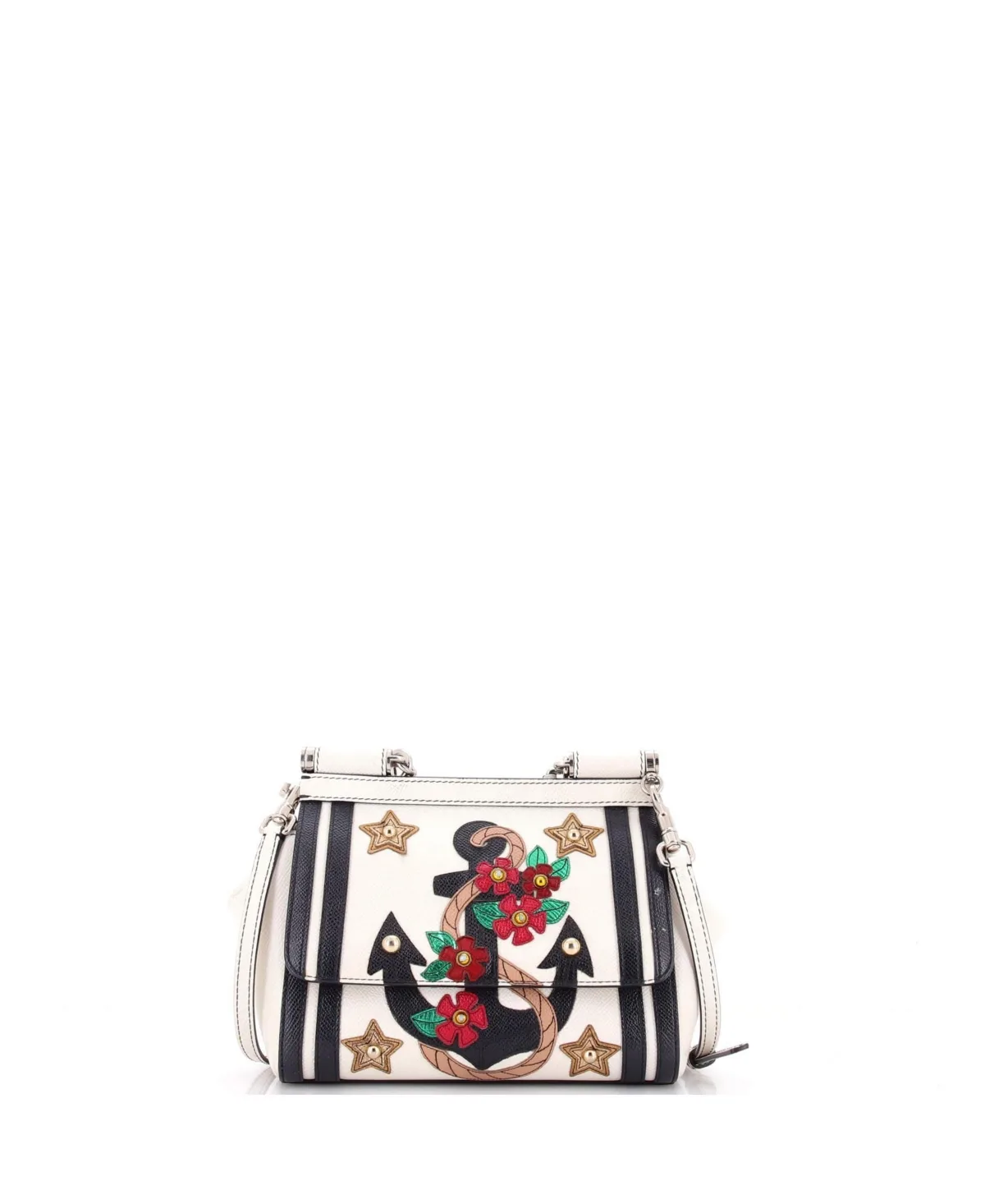 Small Sailor Miss Sicily Bag Patchwork Leather by Dolce & Gabbana