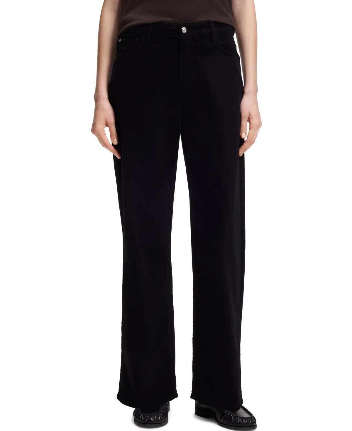 Boss by Hugo Boss Stretch Wide-Leg Corduroy Jeans by Hugo Boss