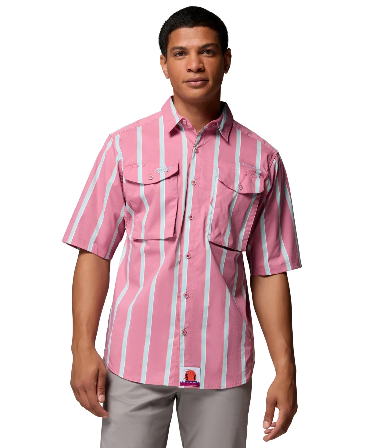 Printed Short-Sleeve Shirt by Columbia
