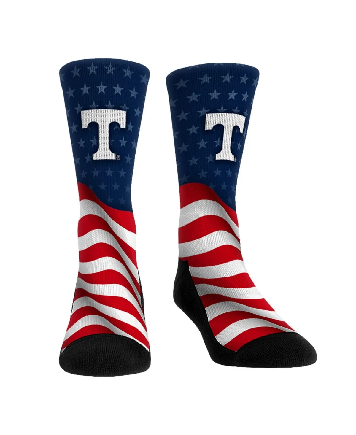 Tennessee Volunteers Patriotic Flag Crew Socks by Rock Em Socks