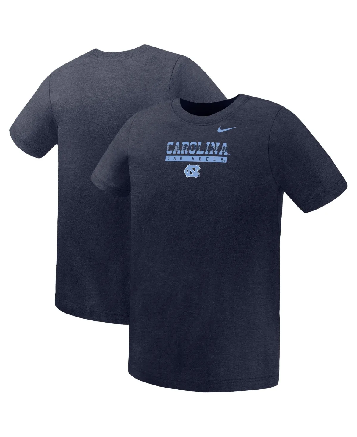 Name Bar Legend North Carolina Tar Heels Screen Print Graphics Crewneck T-Shirt by Nike
