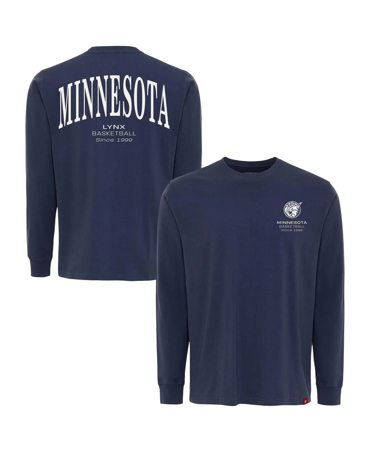 Minnesota Lynx Athletic Club Collection Sherwood Relaxed Fit Premium Long-Sleeve T-Shirt by Sportiqe