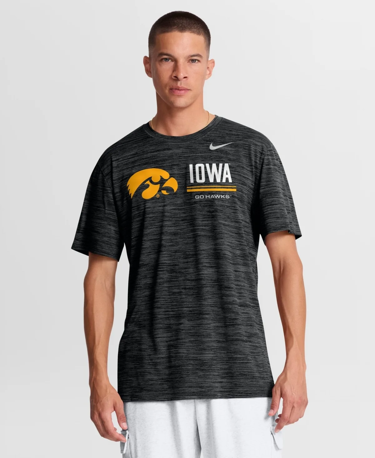 Iowa Hawkeyes Sideline Velocity Dri-Fit T-Shirt by Nike