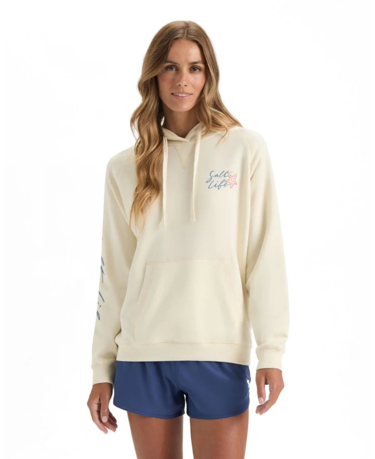 Crab Bay Relaxed-Fit Kangaroo-Pocket Hoodie by Salt Life