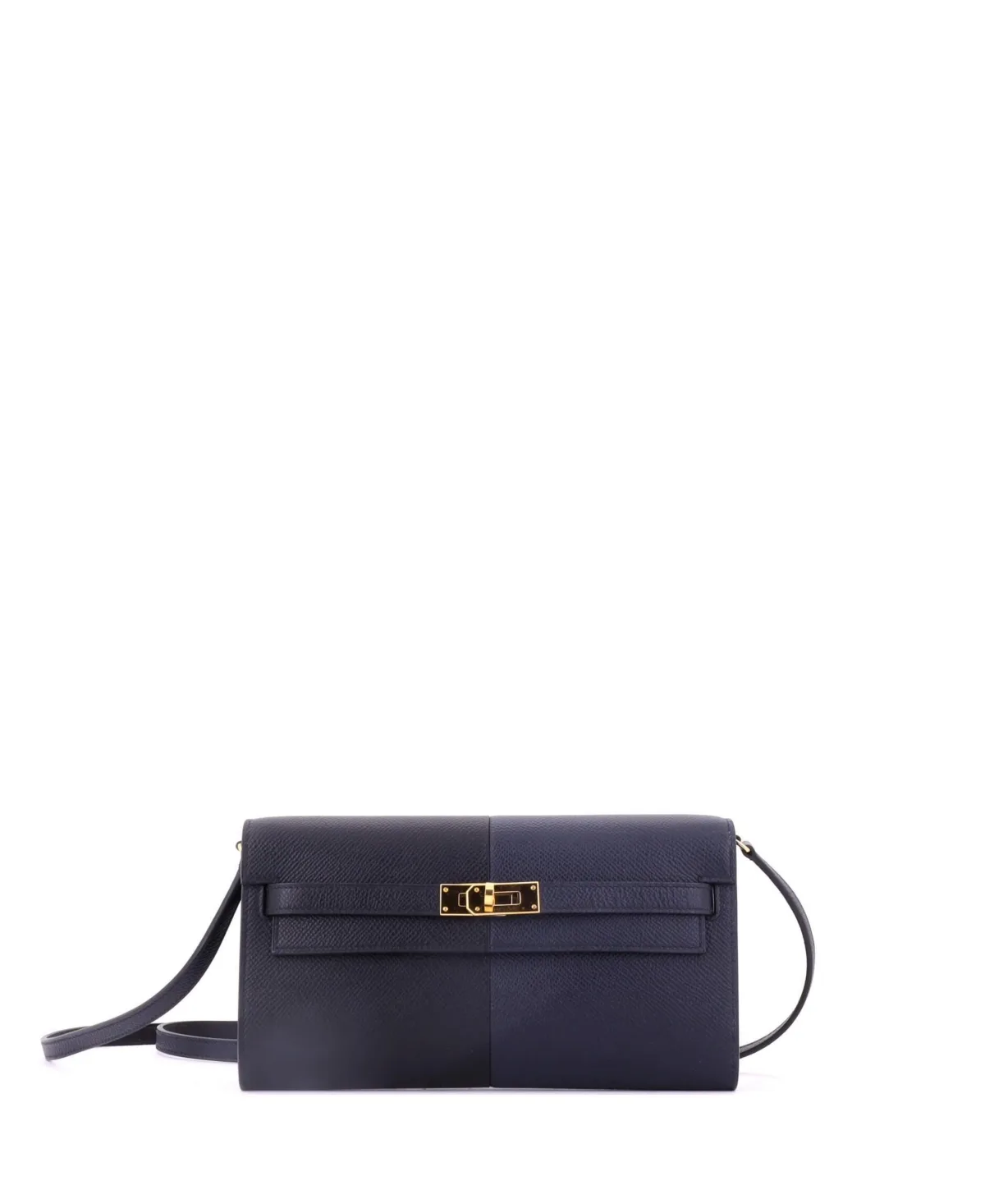 Pre-Owned Hermes Casaque Kelly to Go Wallet Epsom