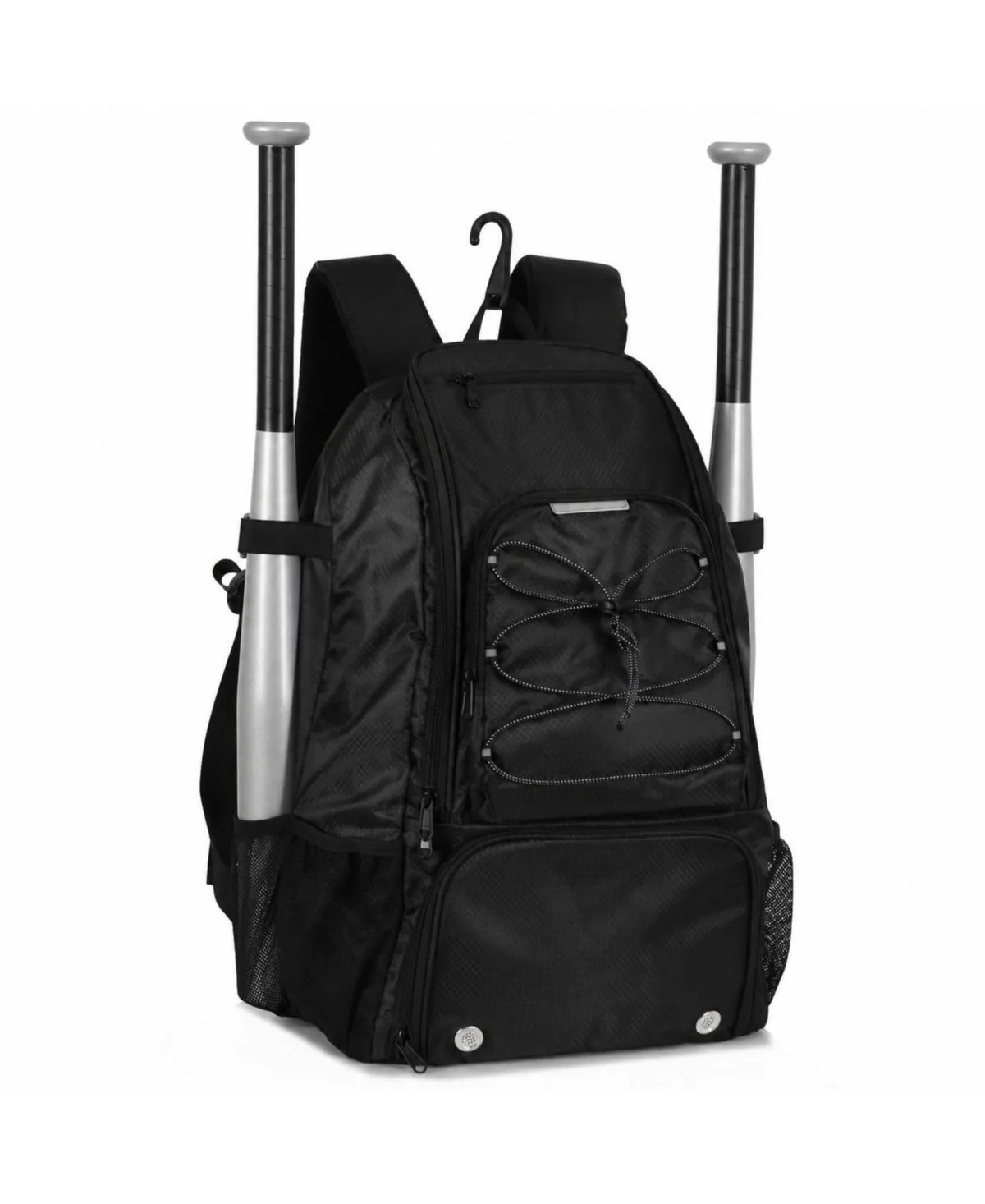 Baseball Softball Bat Backpack with Fence Hook Shoe Compartment Equipment Storage by Peneyon