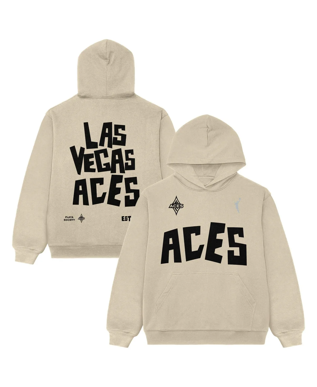 Established Las Vegas Aces Graphic Fleece-Lined Hoodie by Playa Society