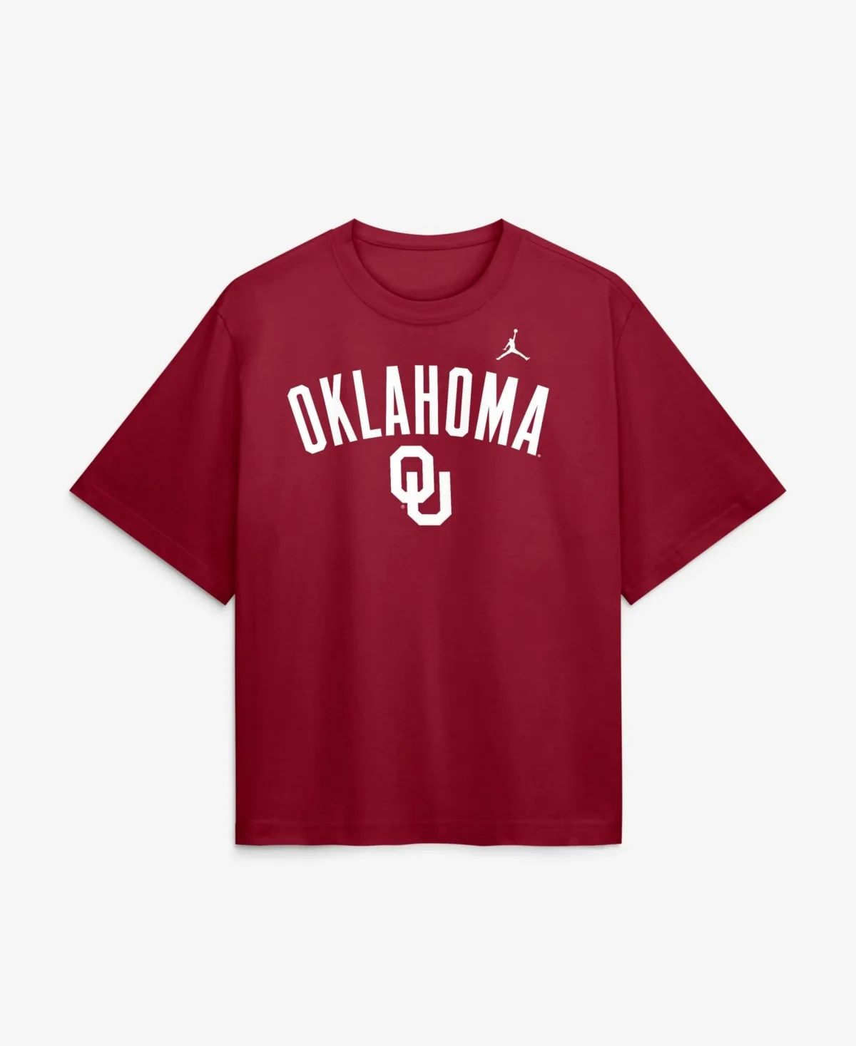 Oklahoma Sooners Arch Logo Boxy T-Shirt by Jordan